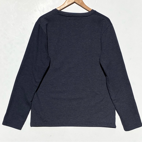 ORIGINAL PENGUIN Men’s Navy Blue Crewneck Pull Over Logo Sweatshirt Large - Picture 3 of 3